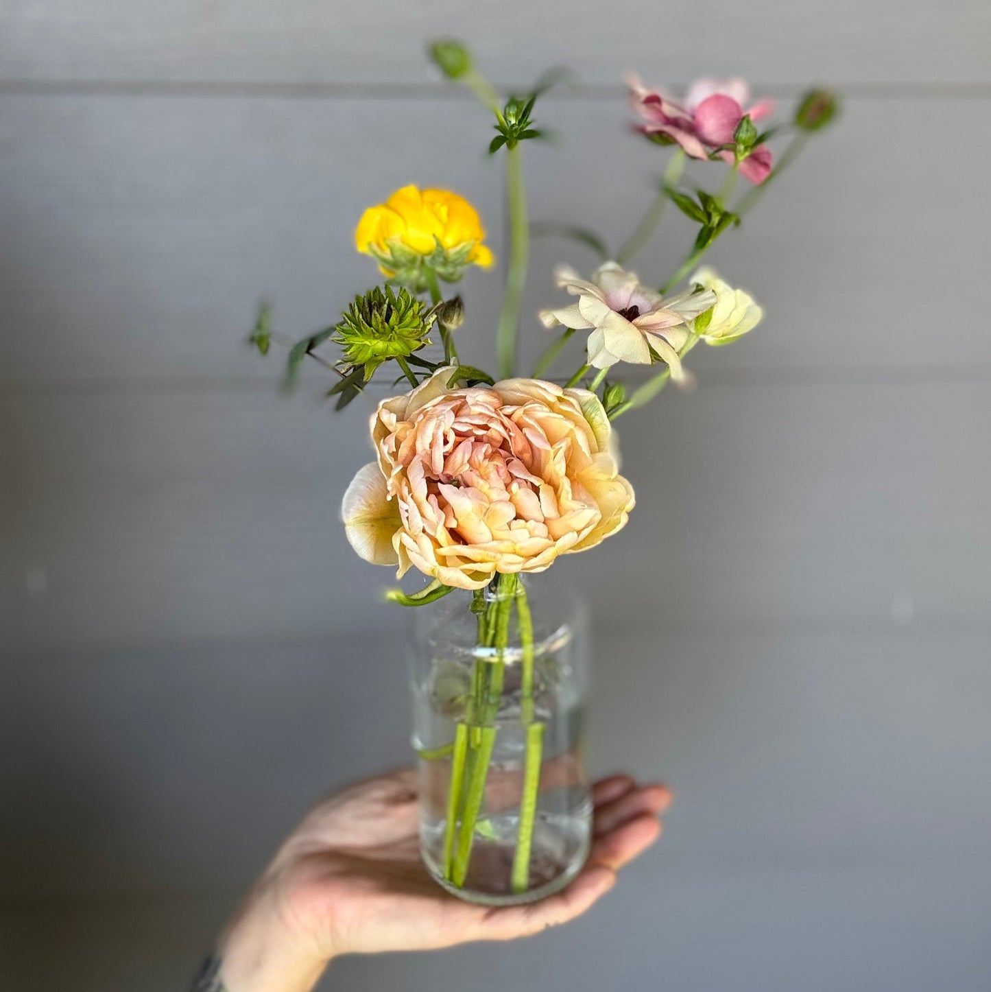 Mother's Day Bud vase arrangement