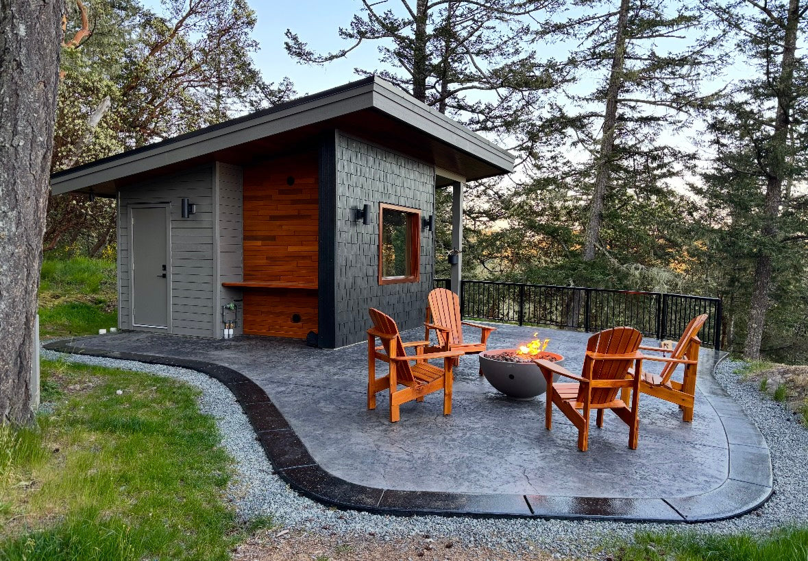 wreath making sauna retreat