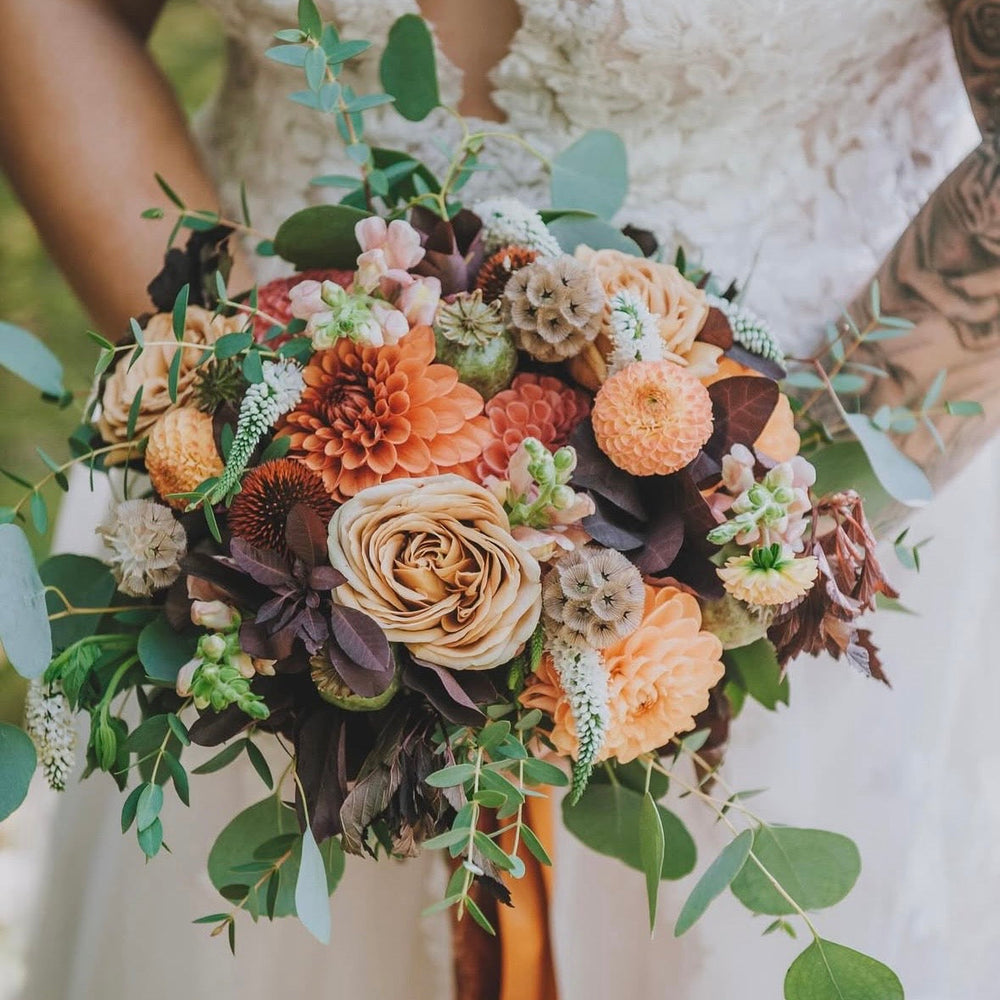 boho bridal bouquet